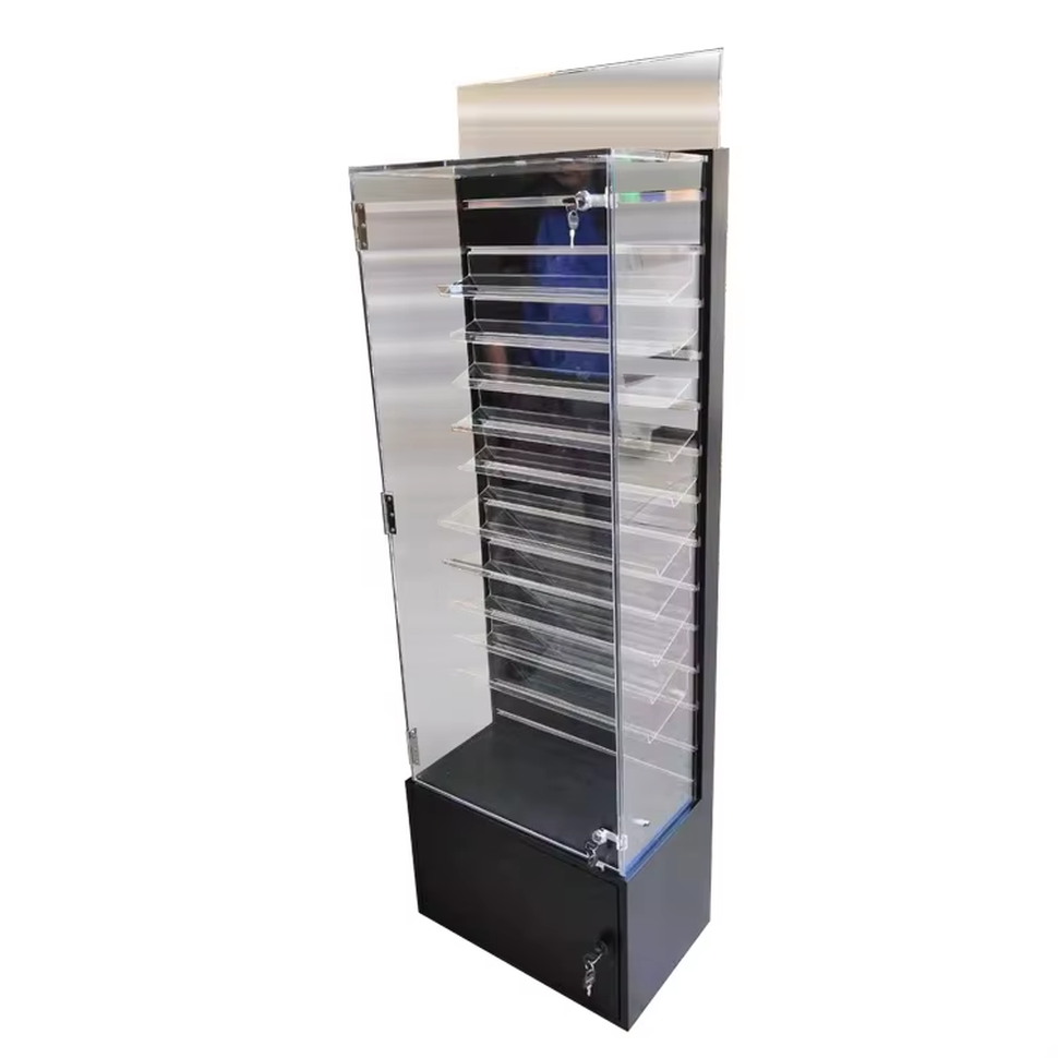 Custom Retail Store Shop Floor Acrylic Wood Knife Display Cabinetknife Display Showcase Custom Retail Store Shop Floor Acrylic Wood Knife Display Cabinetknife Display Showcase